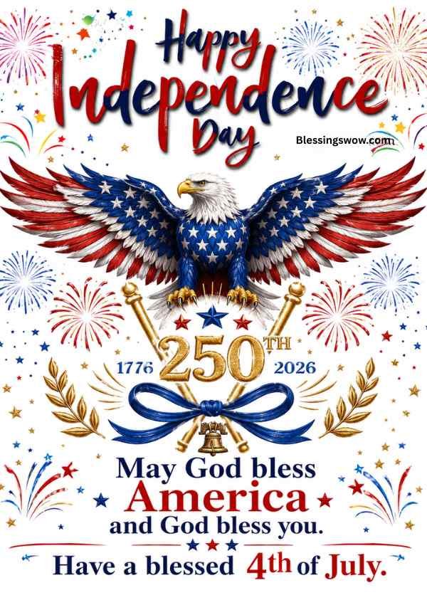 Happy Independence Day Blessings 2026