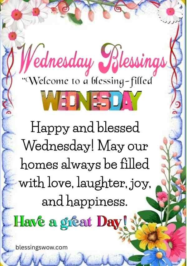 110 Happy Wednesday Blessings, Images and Quotes