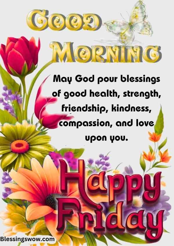 Good Morning Friday Blessings Images and Quotes - Blessing Tide