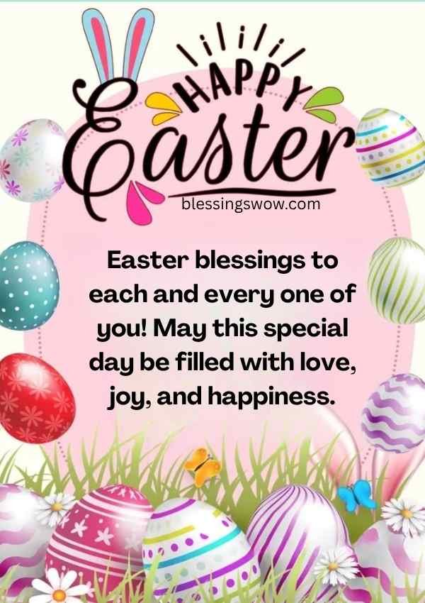 Happy Easter Blessings and Wishes
